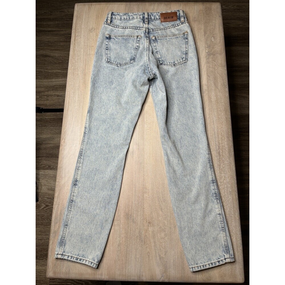 Sezane NWT Brut Sexy Tall Jeans in Edge Blue Light Wash Size 25 Organic Cotton - Picture 6 of 12